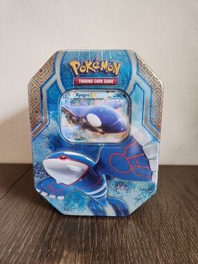 2015 Pokemon Legends of Hoenn 2015 Kyogre-EX Collector Tin Set